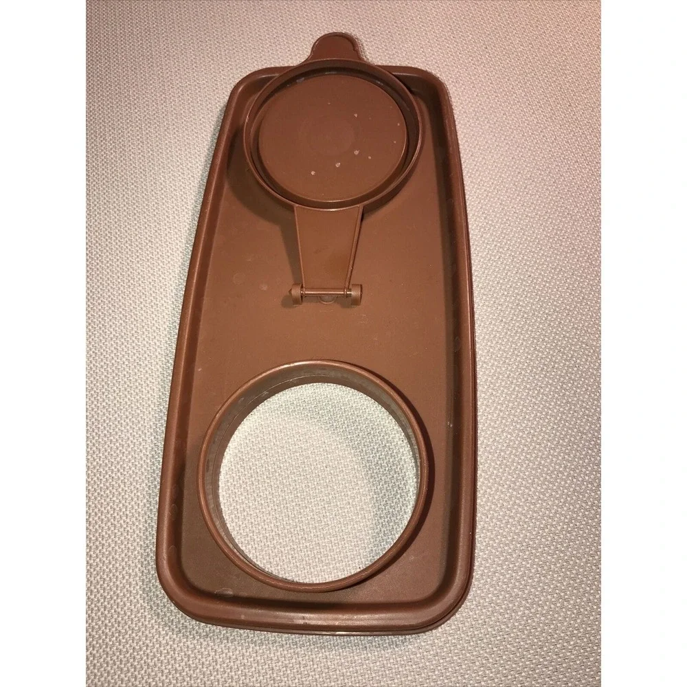 Vintage Tupperware Cereal Storage Container Keeper 469-5 with Brown Lid‎ 471-2